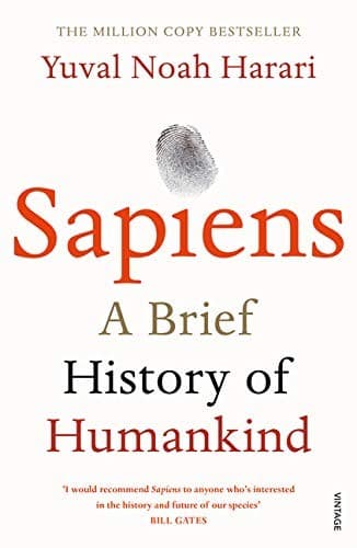 Sapiens: A Brief History of Humankind kapağı