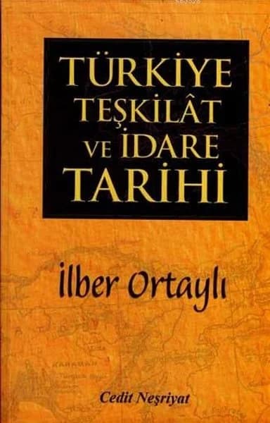 Türkiye Teşkilat ve İdare Tarihi kapağı