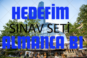 Almanca B1 Grubu Sınav Hedefim Almanca B1 Sınav Seti Almanca Eğitimi