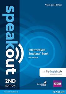 PEARSON Speakout Intermediate 2nd Edition Students' Book with DVD-ROM and MyEnglishLab Access Code Pack second edition