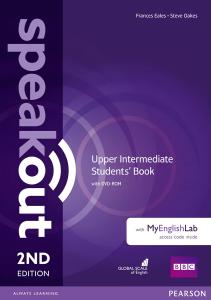 PEARSON Speakout Upper Intermediate 2nd Edition Students' Book with DVD-ROM andMyEnglishLab Access Code Pack Second Edition