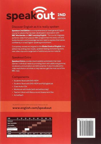 Speakout Elementary 2nd Edition Students' Book with DVD-ROM and MyEngl