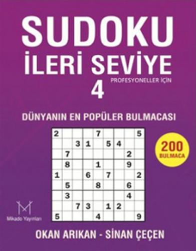 Sudoku İleri Seviye-4 Profesyoneller İçin